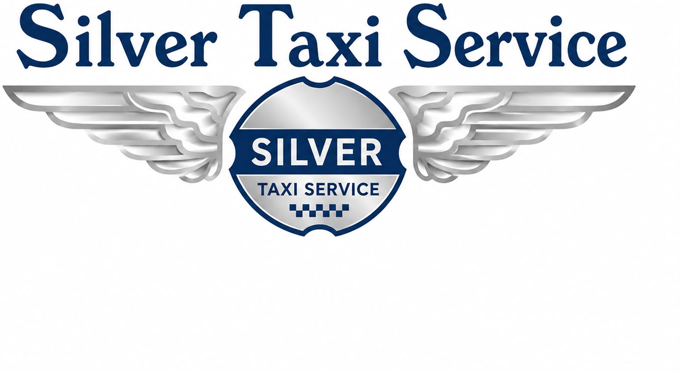 Silver Airport Taxi Service Logo